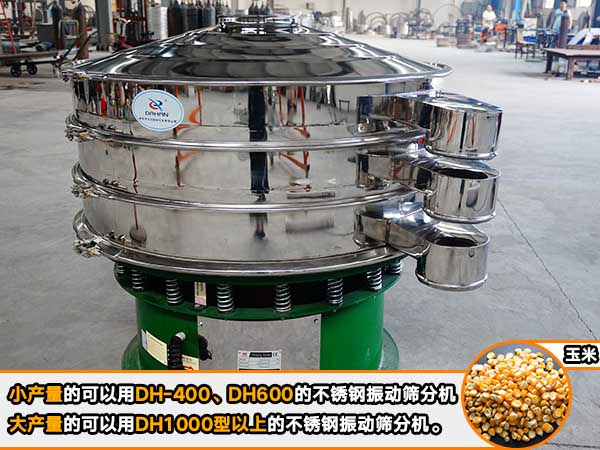 不鏽鋼振動篩分機