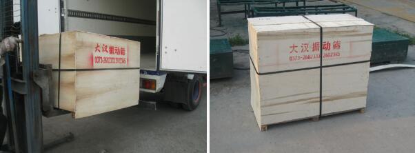 全不鏽鋼振動篩發貨