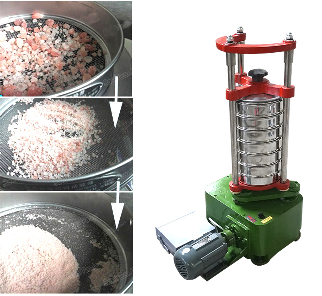 頂擊式振篩機使用範圍