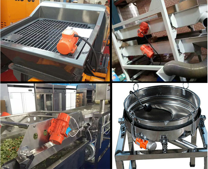 小型振動電機適用於直線篩，直排篩等