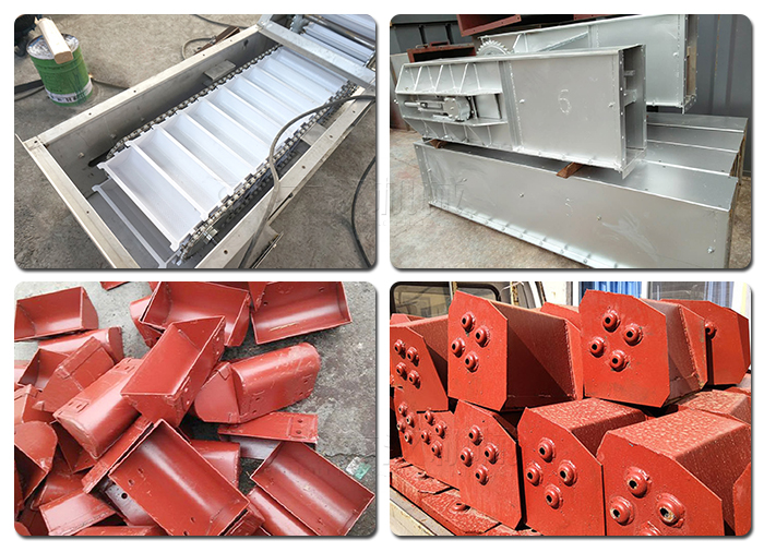 TD型鬥式提升機料鬥，機殼展示圖