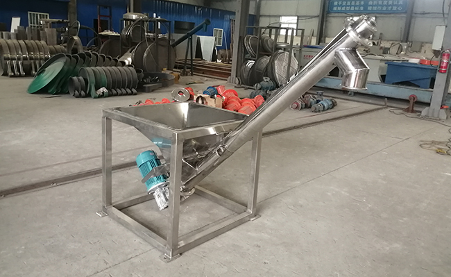 ls螺旋輸送機：型號齊全，結構簡單，占地麵積小，輸送能力強。